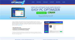 Desktop Screenshot of easypcoptimizer.com